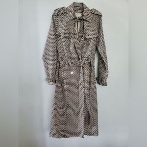 MICHAEL Michael Kors All-over MK Logo Trench Coat